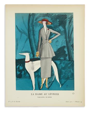 (COSTUME.) Gazette du Bon Ton. Approximately 85 plates from the magazine, by various artists.
